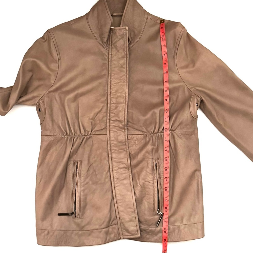 VINCE Genuine Leather Jacket Size XS - Picture 6 of 6